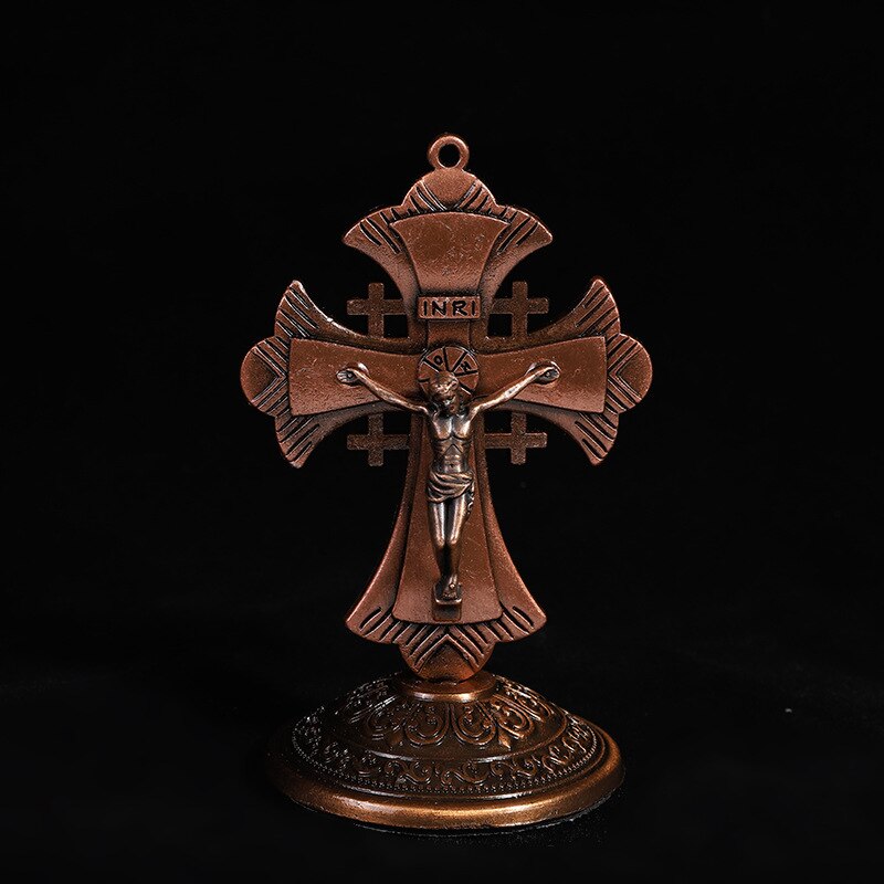 Jesus Cross Metalen Orthodoxe Pictogrammen Woondecoratie Jezus Christus Ambachten Home Decoratie Cross