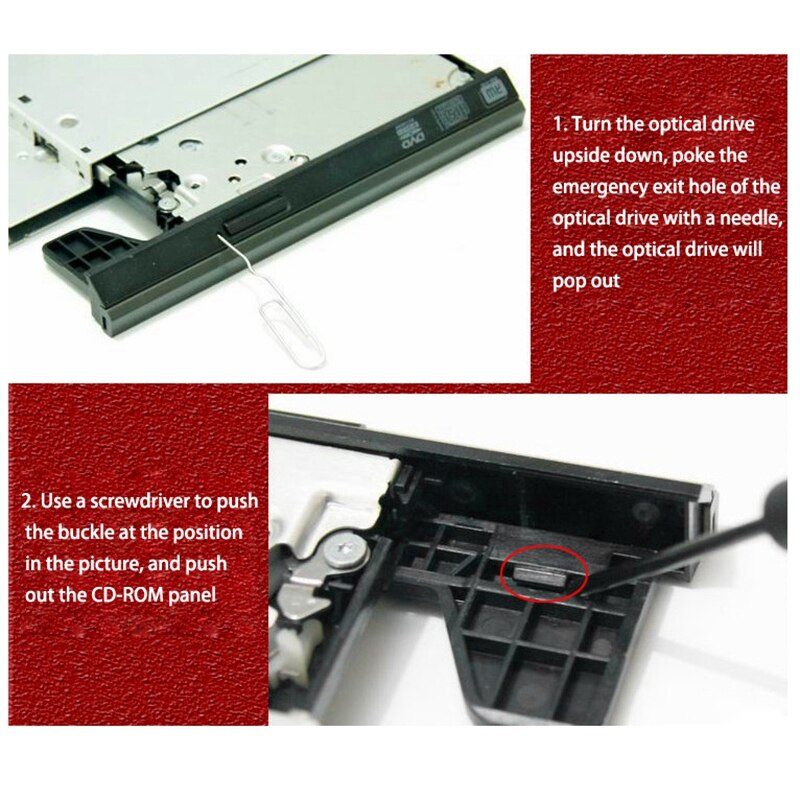 DVD Burning Optical Drive for HP ZBOOK15 ZBOOK17 9.5MM Ultra-Thin SATA Serial Port Laptop Built-in Optical Drive