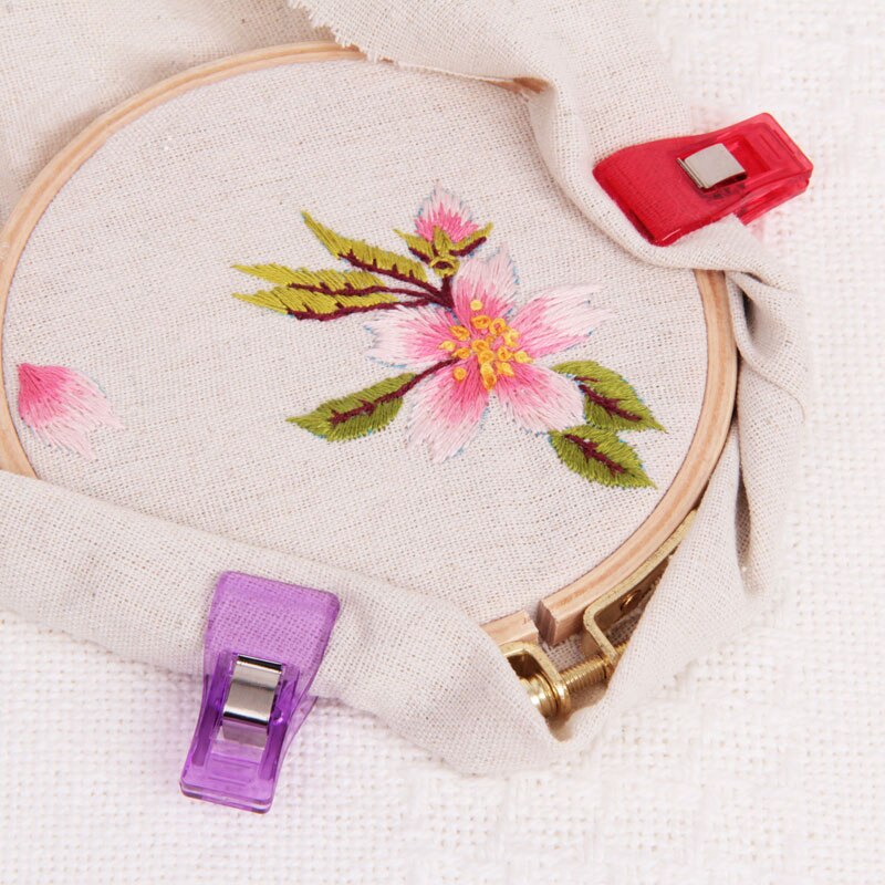 Dailylike 5/10 Pcs Colorful Plastic Clips Fabric Quilting Craft Sewing Knitting Clips For Clothes Paper Sewing Patchwork Tool