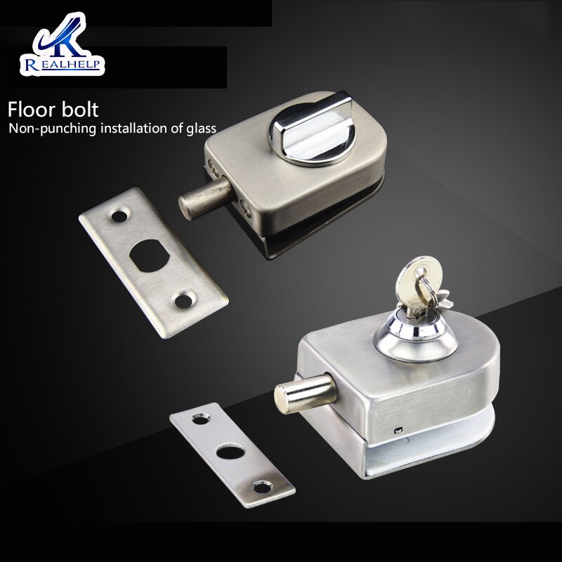 Special Office Lock Accessories For Floor Latch of Glass Door Access Control System