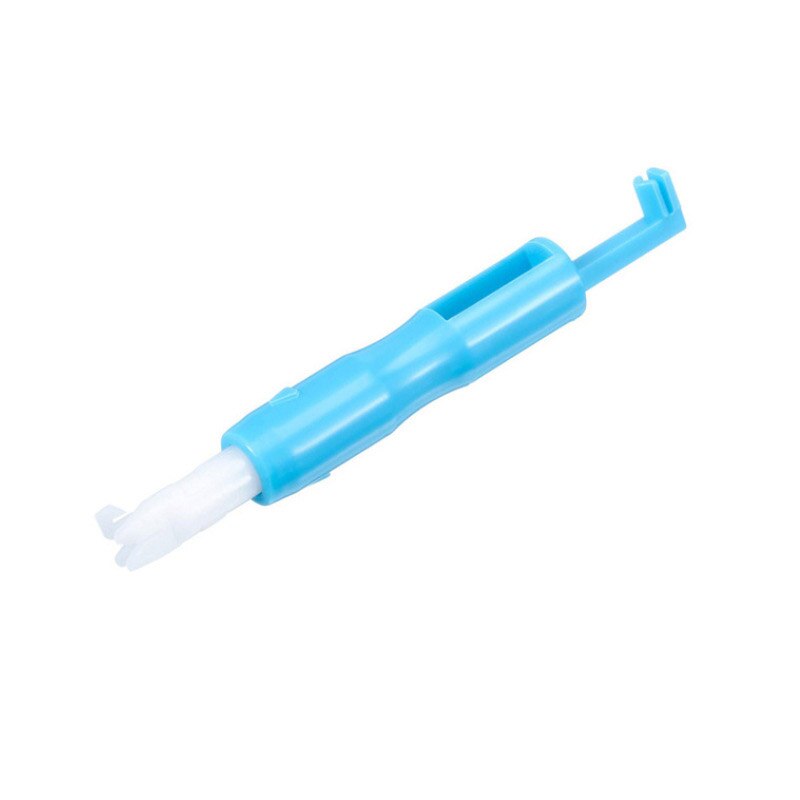 12/24pcs Aveugle Aiguille Personnes Âgées Aiguille-Trou Latéral Main Ménage À Coudre À Coudre En Acier Inoxydable Inutile Filetage Vêtements Couture: Blue Threader