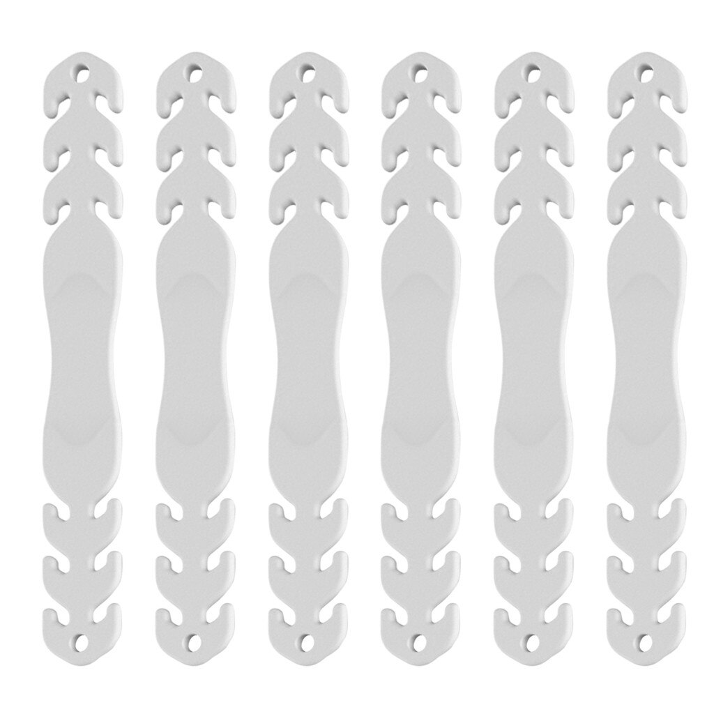 6Pc Masker Uitbreiding Riem Oor Pijn Preventie Artefact Masker Oor Cord Extension Gesp Verstelbare Masker Haak Masker Non-slip Extension: CL