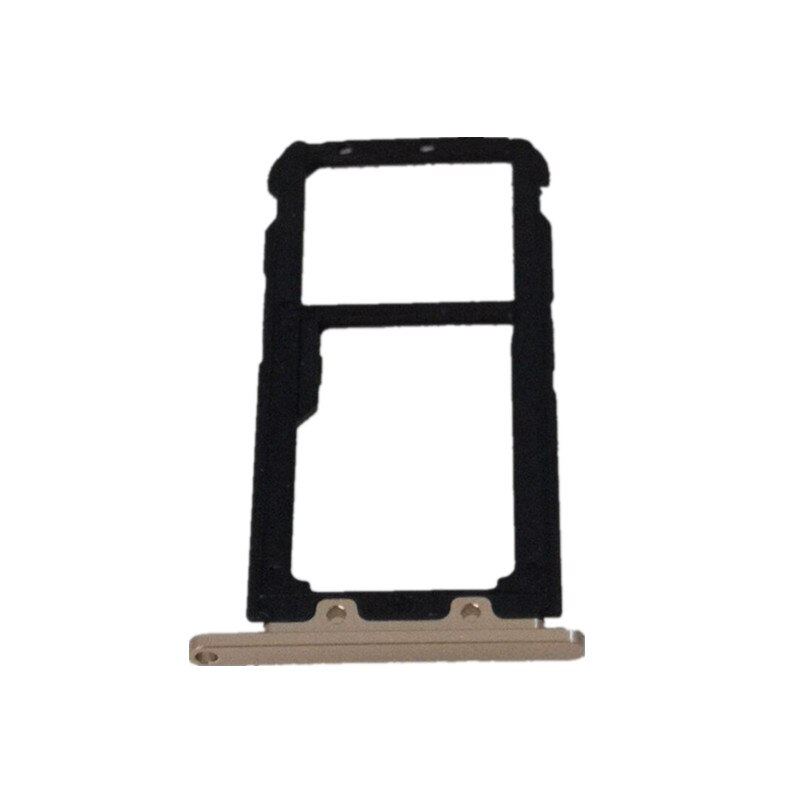 Nova3 SIM Card Tray Socket Slot Holder Adapters For Huawei Nova 3 Sim Cards Adapters Phone Replacement Spare Parts: Gold
