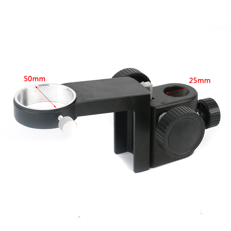 50mm Articulating Arm Bracket Microscope Gear Accessories 50mm Diameter Adjustable Stereo Microscope Stand Holder