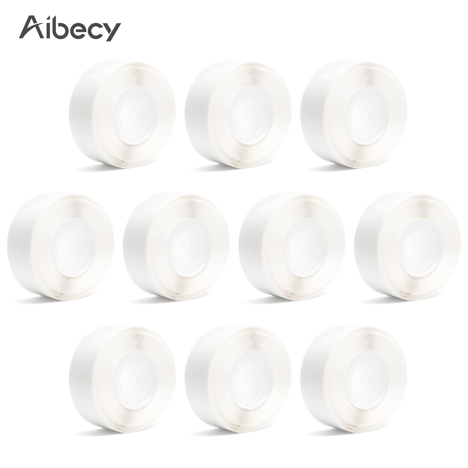 10 Rolls White Blank Label Paper Self-Adhesive Thermal Paper Roll 12*22mm 260sheets/roll Compatible with D30 Thermal Printer: Default Title