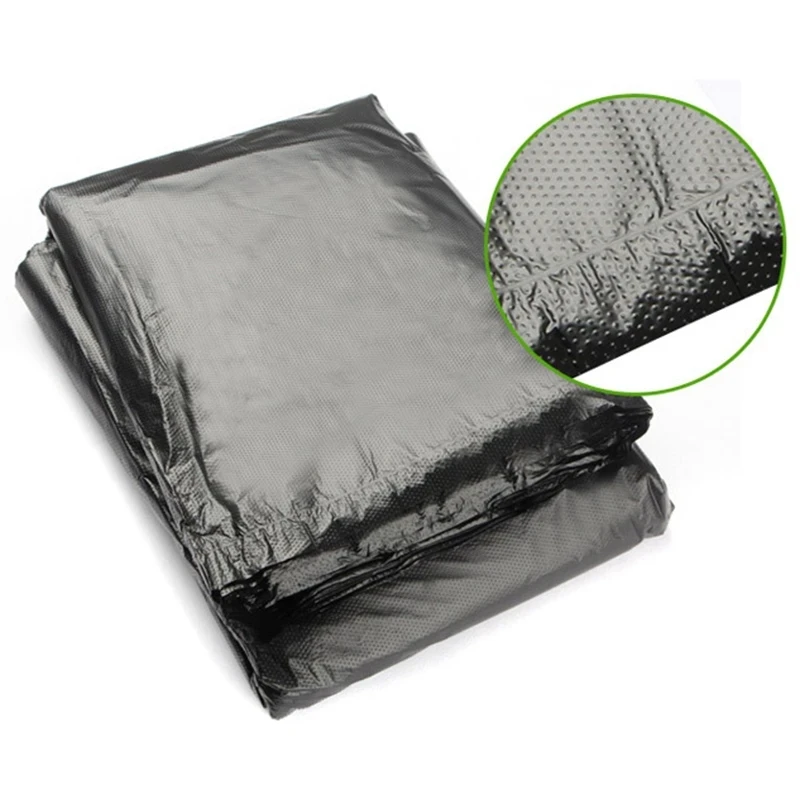 50 stk. store, svarte søppelsekker, tykke, hotellposer, eiendomsforvaltning, kjøkkenavfall, oppbevaring, store søppelsekker