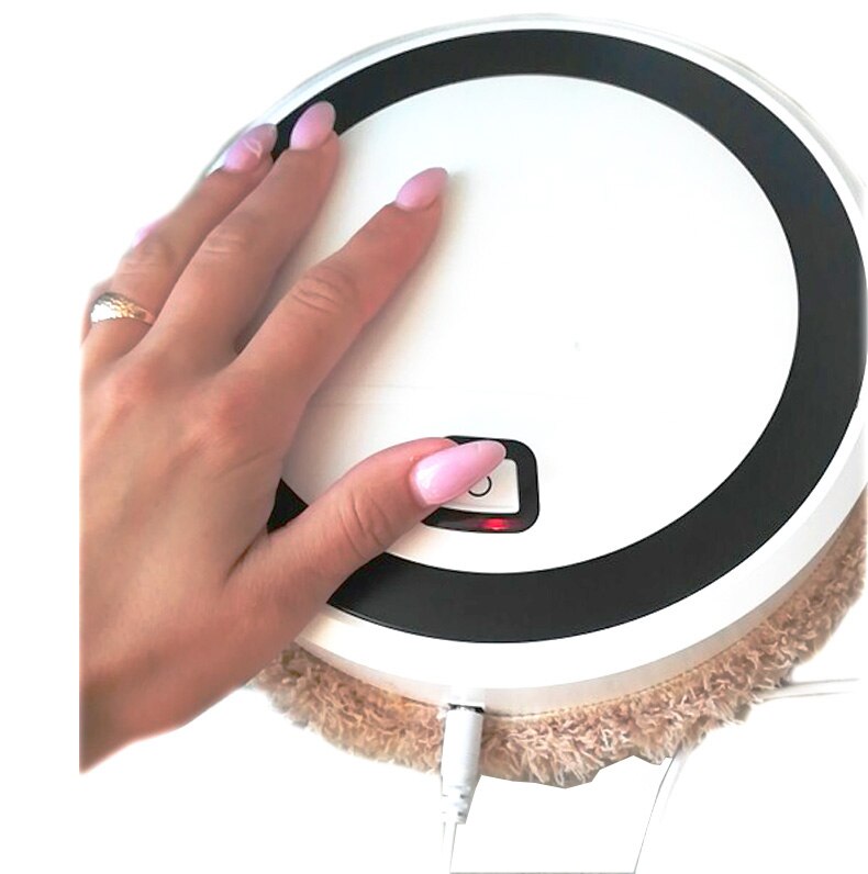 Auto Robot Vacuum Cleaner Cleaning Home Automatic Mop Dust Clean Functional Sweep for Sweep&Wet Floors&Carpet&Home use