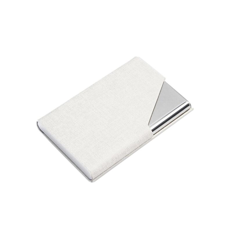 Estuche de metal para tarjetas de visita, portable para tarjetas de visita. XXUC