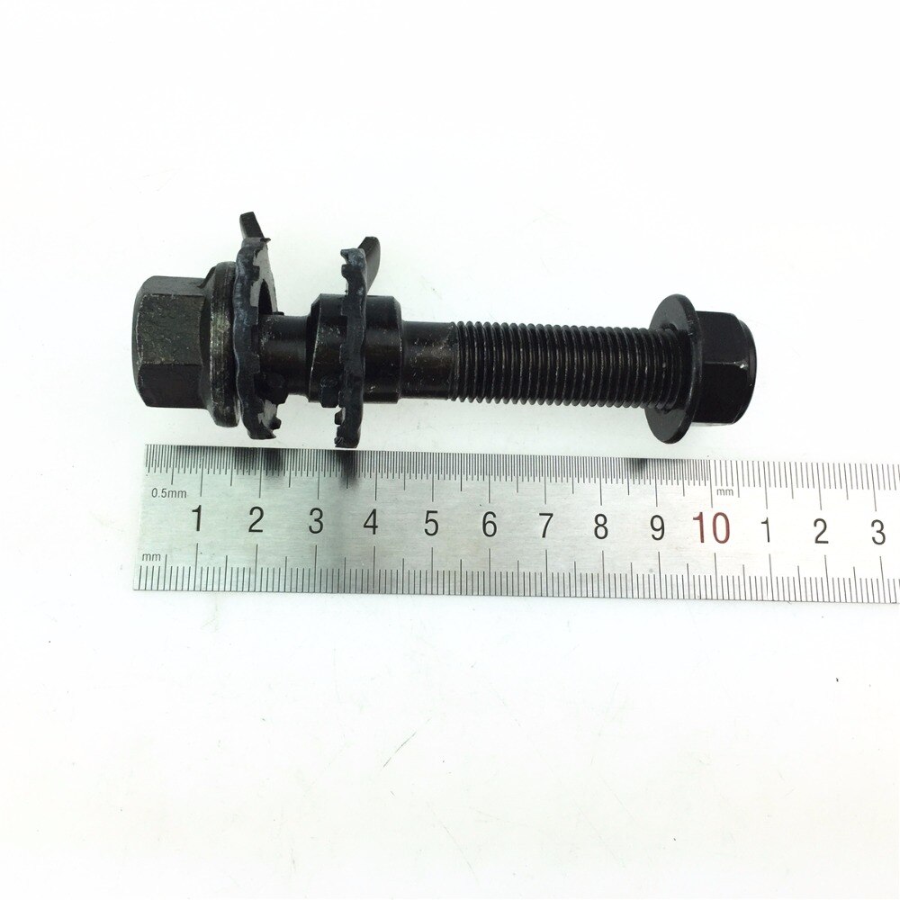 STARPAD Auto parts Four wheel alignment tire eccentric screw adjustment camber bolt Black 10.9 bolt -18mm