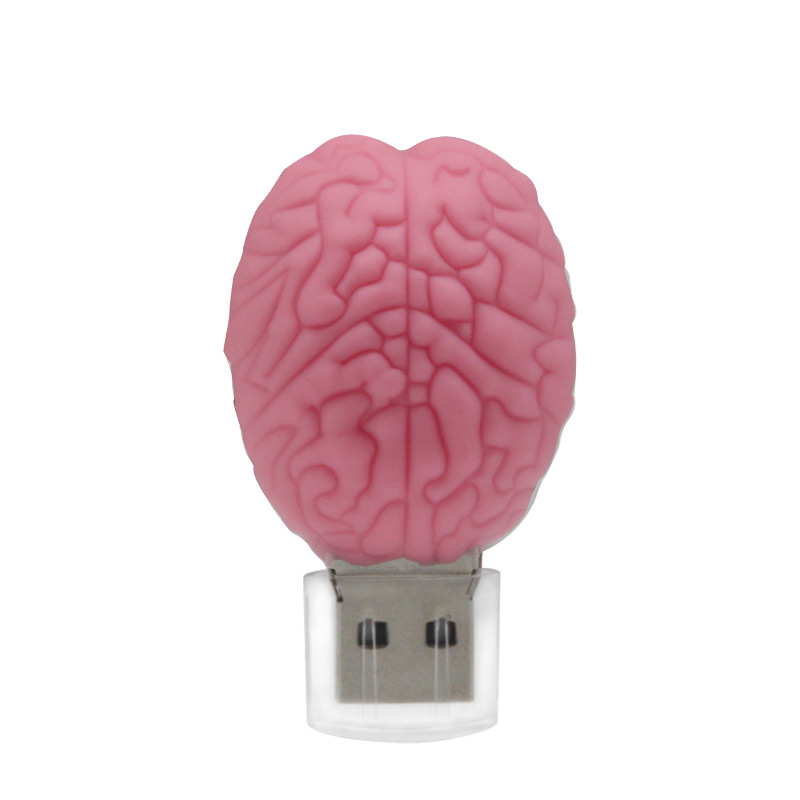 Cartoon ludzkie narządy pamięć USB płuca serce żołądek mózg lekarz Pendrive karta pamięci 64GB 32GB Memoria U Pendrive