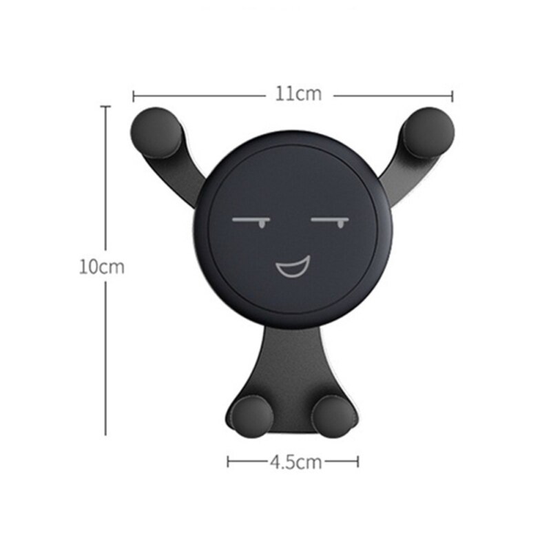 Soporte de teléfono para coche con dibujos animados, soporte Universal para IPhone, teléfono inteligente, GPS
