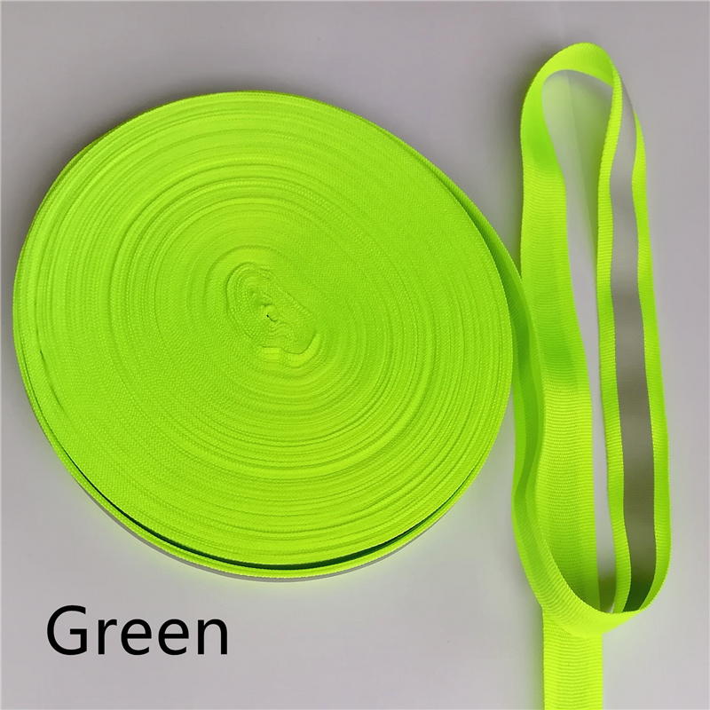 Cinta reflectante fluorescente para coser en ropa, accesorio de 20mm x 10mm x 50 yardas