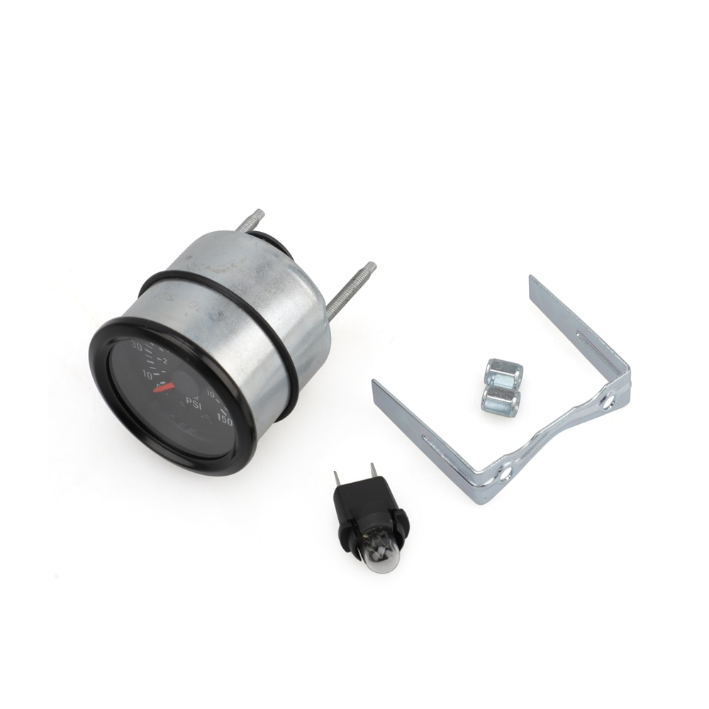 Baromètre VDO pour voiture, Instrument de Construction, 2 ", 52mm, 12V, 0-10BAR et 0-150PSI, YC101725