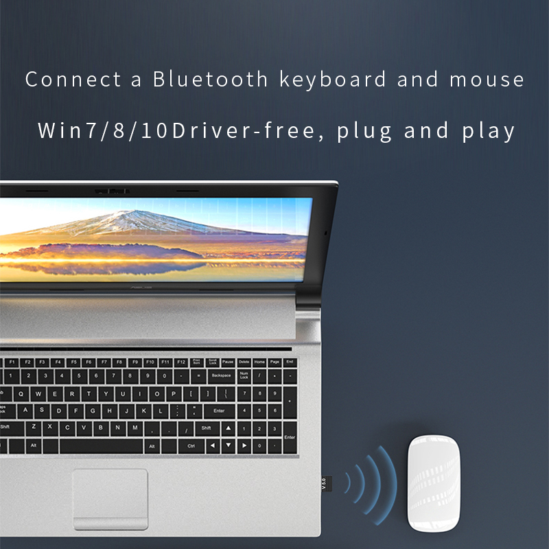 Usb Bluetooth 5.0 Adapter Zender Bluetooth Ontvanger Audio Bluetooth Dongle Draadloze Usb Adapter Voor Computer Pc Laptop Een