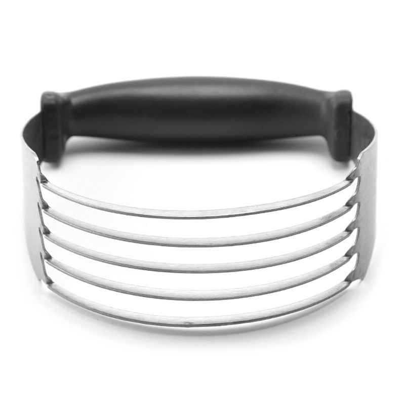 Dough Blender Flour Cutter Manual Pastry Mixer Heavy Duty Stainless Steel Blades Home Baking Tool -HJI