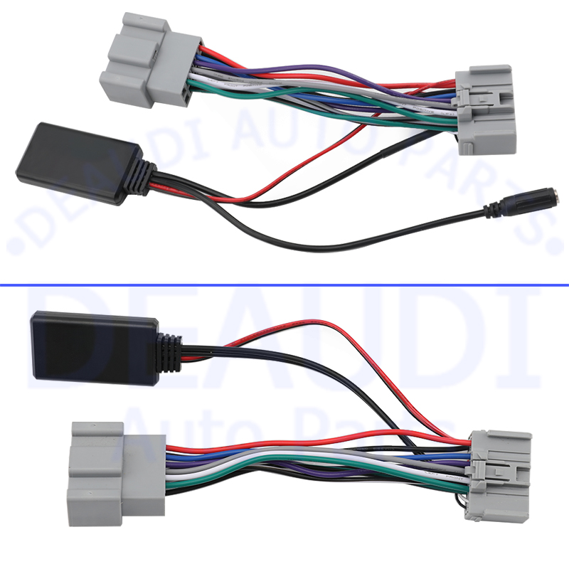 Para volvo bluetooth 5.0 módulo de chamada telefônica handfree aux in cabo adaptador para volvo s40 v40 v50 v70 s60 s70 s80 c30 c70 xc70 xc90