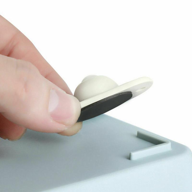 4Stck Klebstoff Rollen Rolle Rollen Rad Kasten Skateboard Oder Schrank Schublade Lagerung Kasten Mülleimer Kleine Möbel Hardware- Werkzeuge