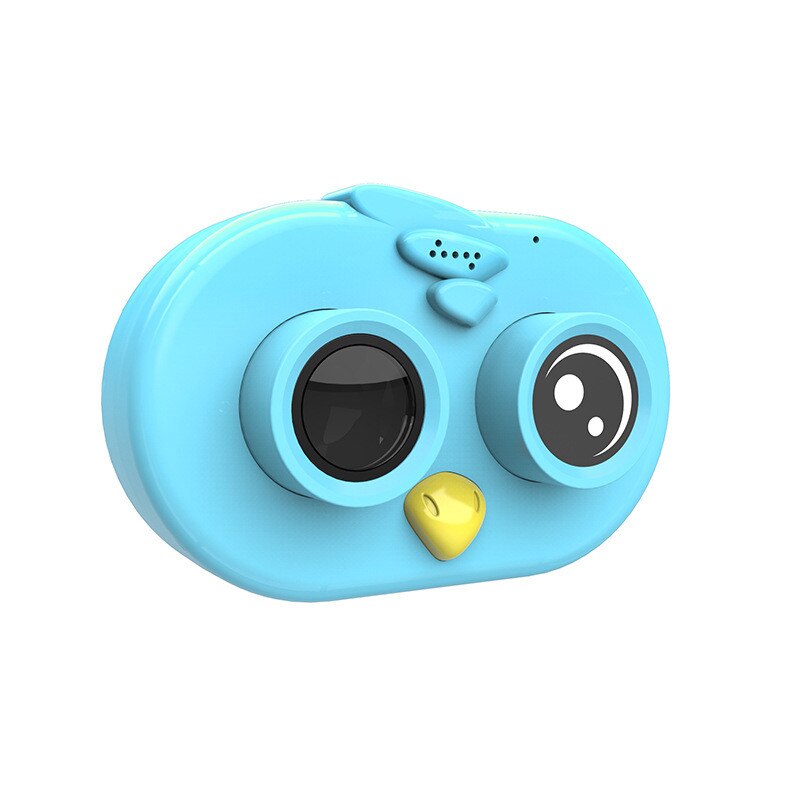Mignon oiseau appareils photo numériques enfants caméra 8MP 1080P HD enfants caméscopes 2.0 pouces pour enfants cadre numérique de: Blue