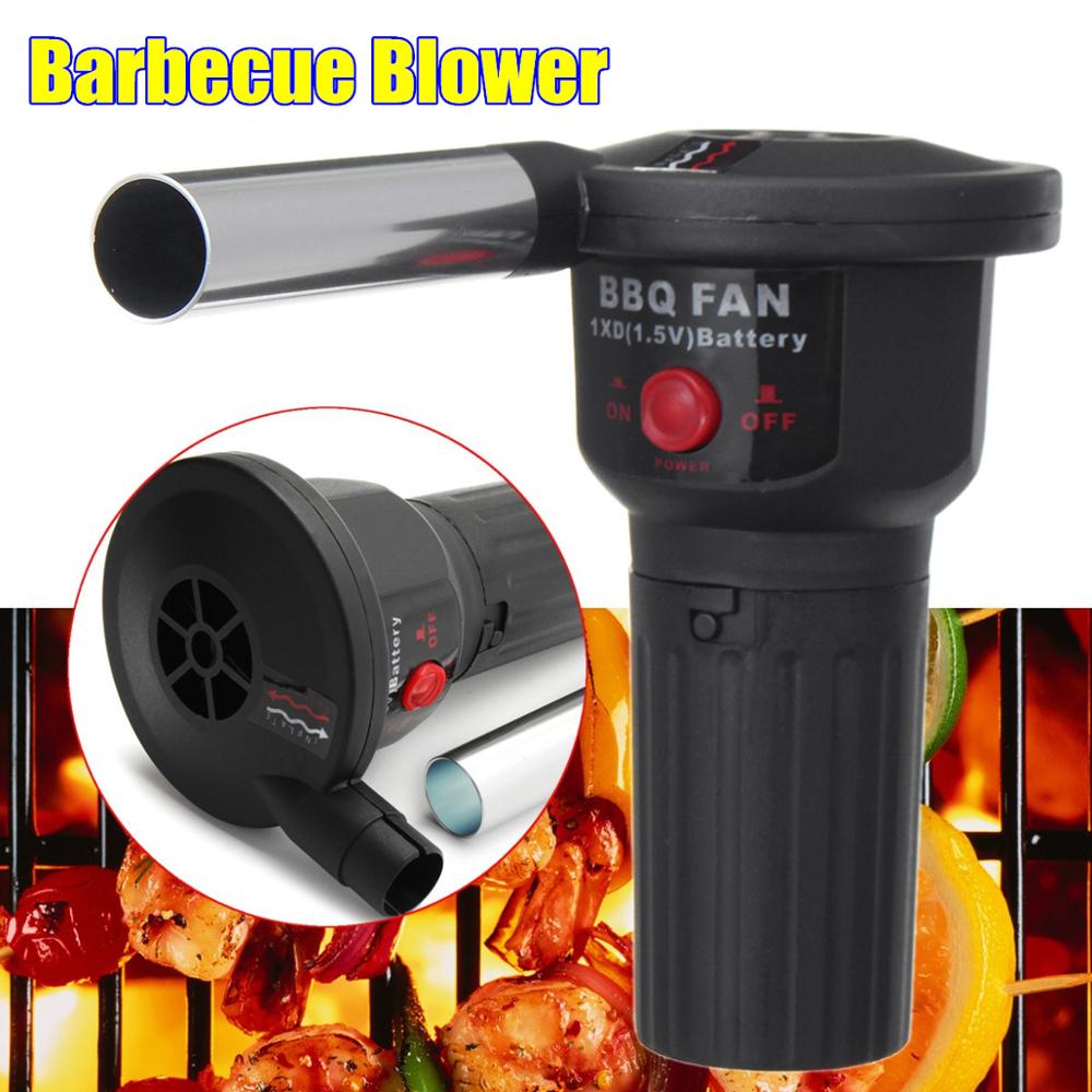 Bbq Barbecue Air Blower Motor Grill Hand Ventilator Elektrische Blazen Houtskool Machine