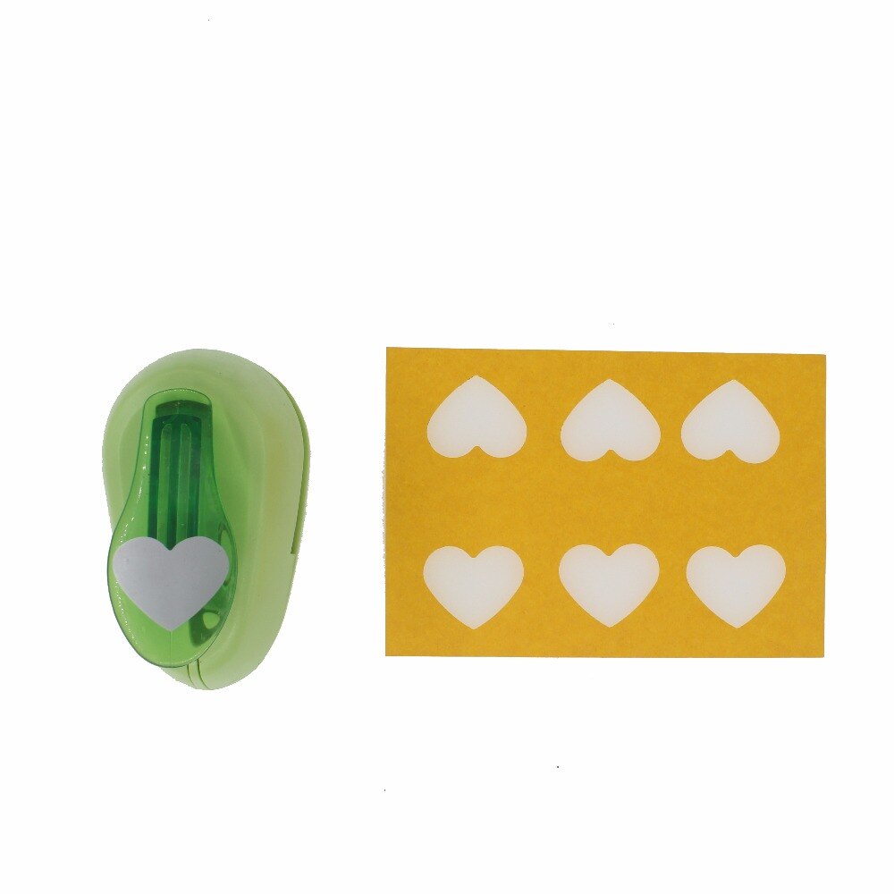 Heart Punch Scrapbooking Love Scrapbook Craft Punch, Perforadoras de Papel para Scrapbook; Heart width about: 2.3cm/0.91"