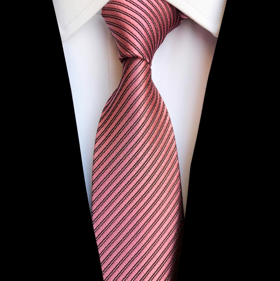 GUSLESON Neue Jacquard Woven Silk Krawatte für Männer Business Gravatas Normalen Plaid Krawatte Anzug Hochzeit Krawatten Kleidung Zubehör: 10