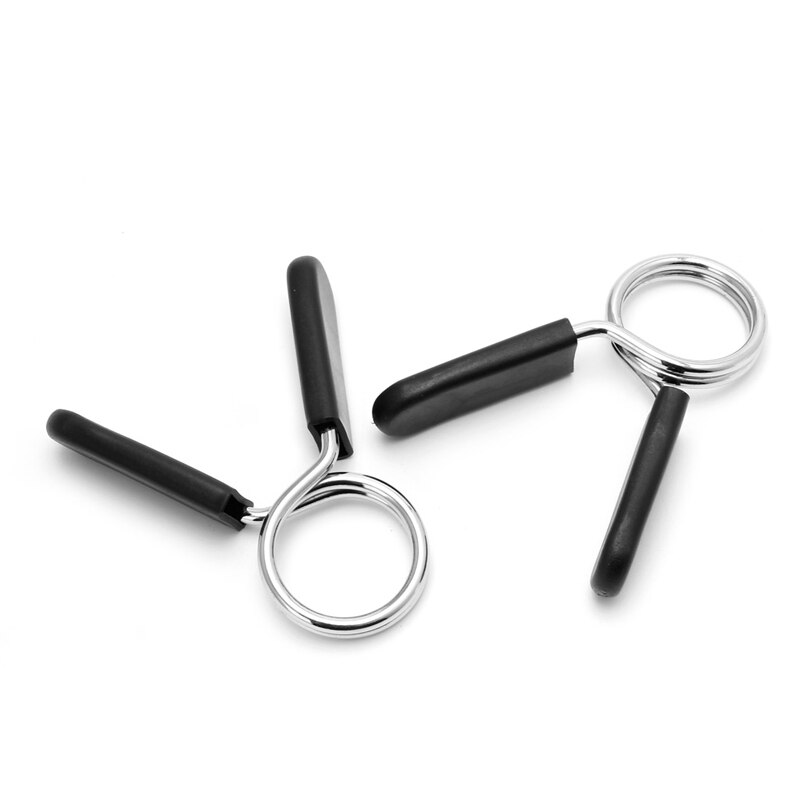 Skivstångslås 2 st 30mm skivstång gym styrkelyftstång hantellås klämma fjäderkrage clips