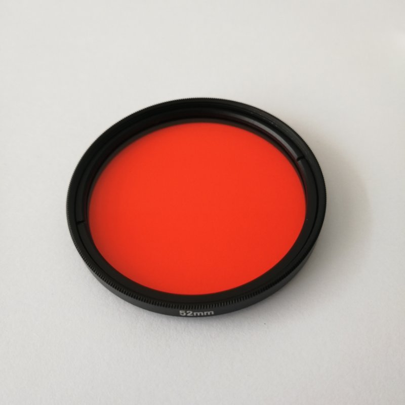 M52 565nm Ir Infrarood Lange Pass Filter Rode Optische Glas CB565 GG570 Voor Camera Fotografie