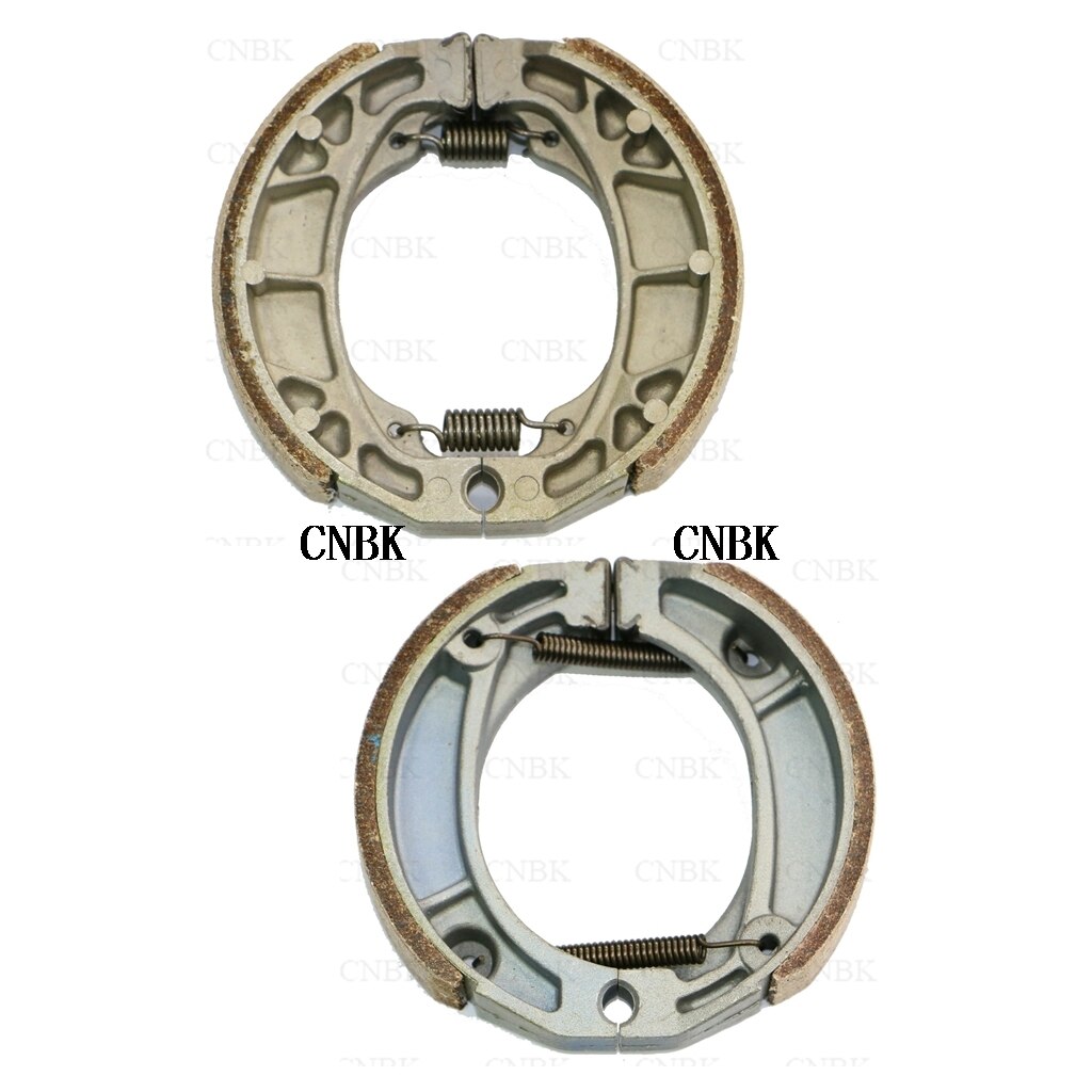 Remblokken Drum Set Fit Voor Honda C 50 C50 1995 - 2002 Ct 110 80-88 Xl 125 79 1995 1996 1997 1998 1999 2000 2001 2002 Voor Achter: Semi Metallic SET