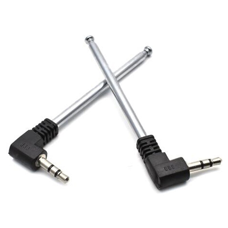 Universal- L Stecker 3,5mm Männlich Jack Externe Antenne Signal Booster Für praktisch