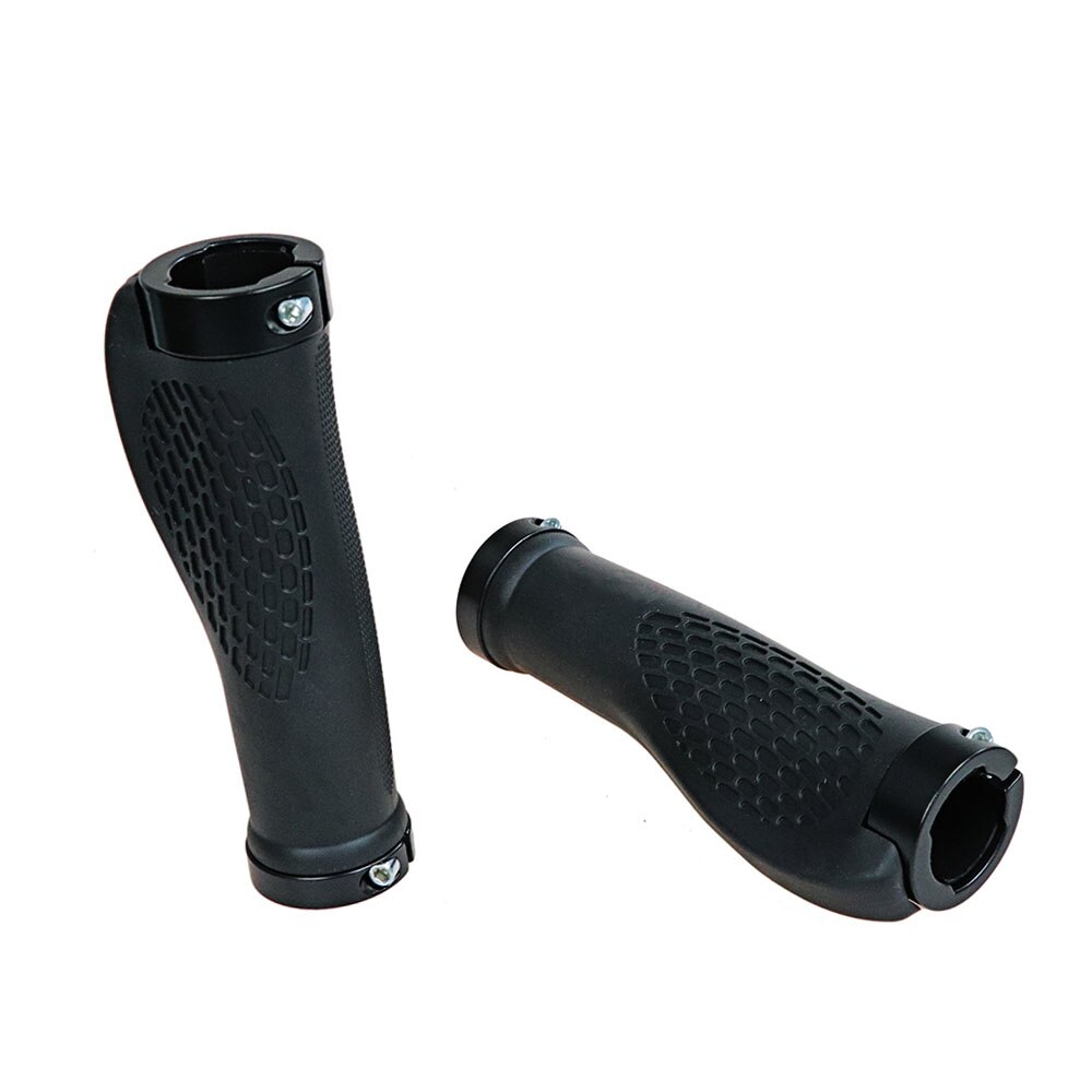 Guidão de bicicleta mtb, peças de guidão de liga de alumínio anti-derrapante e de borracha de 2.2cm para mountain road mbx preto azul vermelho