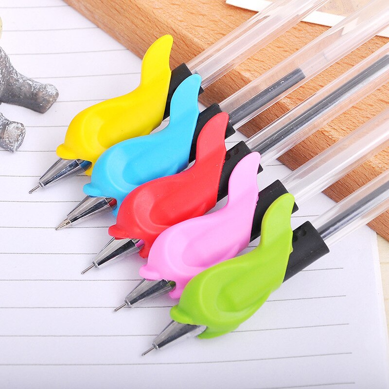3/5pcs Pen Grip Students Writing Pencil Silicone Pencil Grip for Kids Holding Practise Device School Supplies
