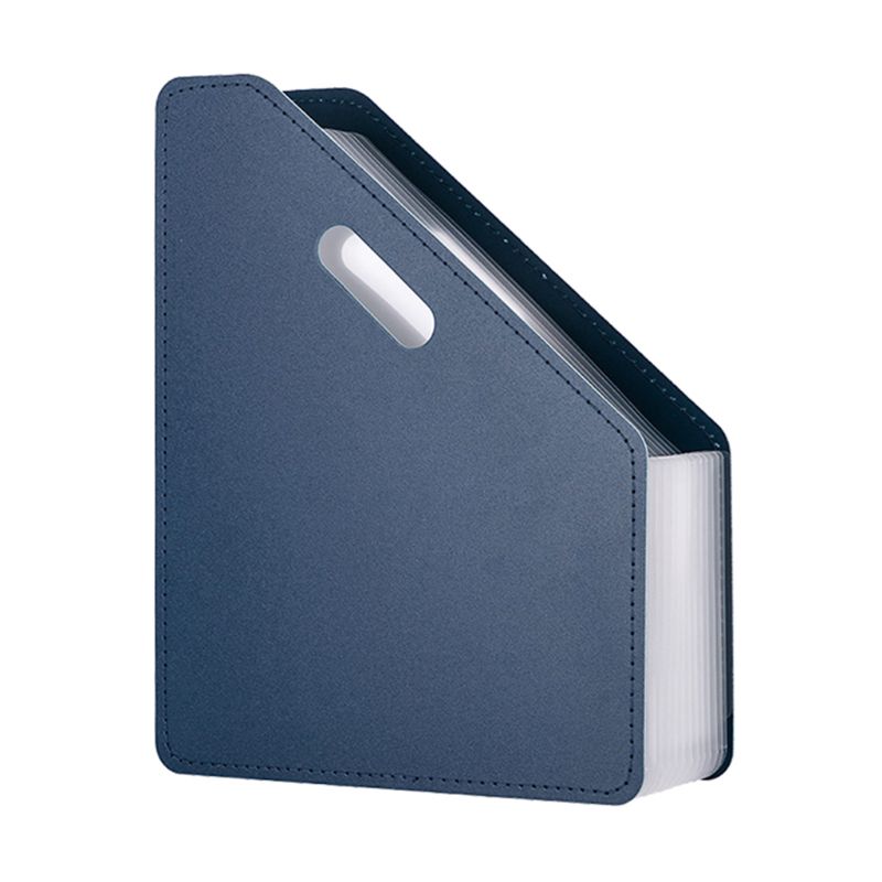 13 Pockets Desk File Folder Document Paper Organizer Storage Holder Multilayer Expanding Box: BL
