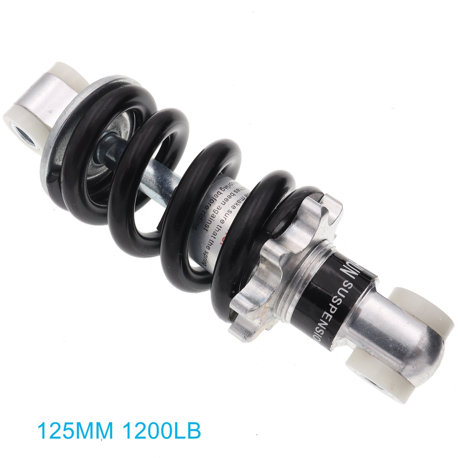 100mm/125mm/150mm/160mm/170mm/180mm/190mm/200mm Hinten Suspension Stoßdämpfer für 47cc 49CC Mini Elektrische Rolle Tasche Fahrrad: 125MM 1200LB