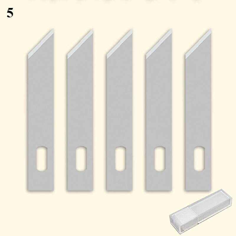 Blades Craft Artwork Cutting Knife DIY Carving Knife Stencil Scoring Hobby Chiseling Model Repairing Sculpture Scalpel Knife: 5