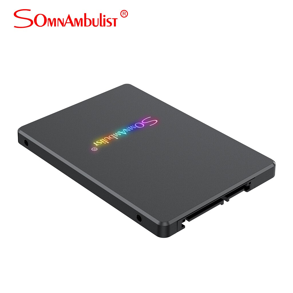 Ssd a luce respiratoria multicolore 120gb 60gb 240gb 2.5 unità a stato solido 960gb ssd 480gb 2TB 2.5 pollici unità a stato solido integrata