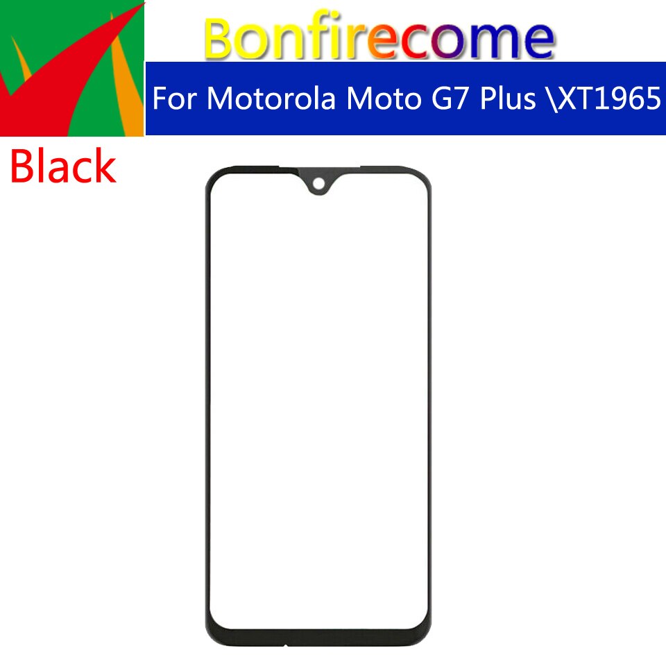 Voor Motorola Moto G7 / G7 Plus / G7 Power / G7 Play Lcd Front Touch Screen Glas Outer Lens vervanging