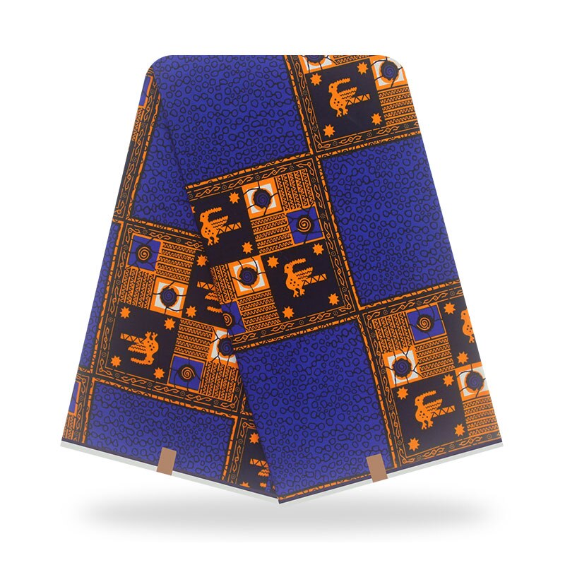 Originele Echte Wax 100% Katoen Wax Afrikaanse Stof Wax Ankara Drukken Stof 6Yards Van Ankara stof: Default Title
