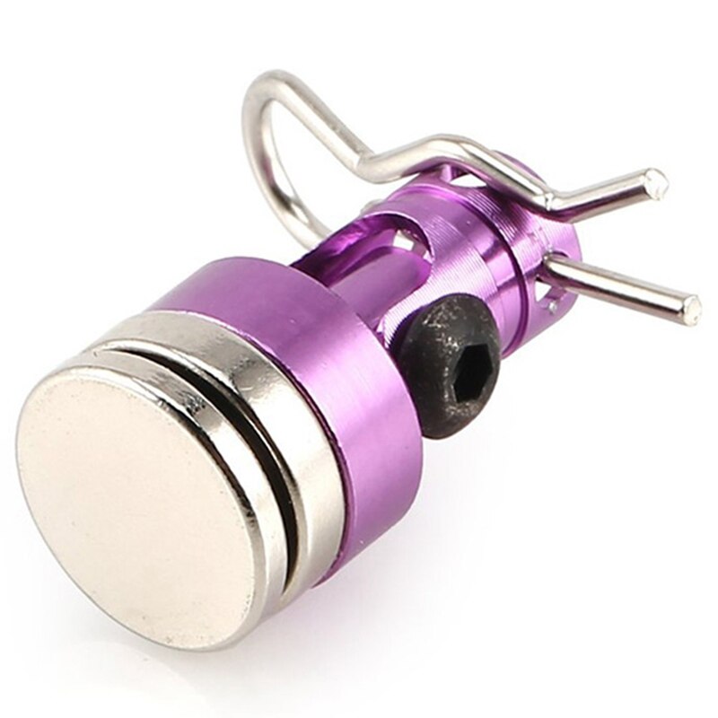 RC Auto Karosseriehalterung - Metallisch Unsichtbar - Lila - Clip - für HSP Drift Autos