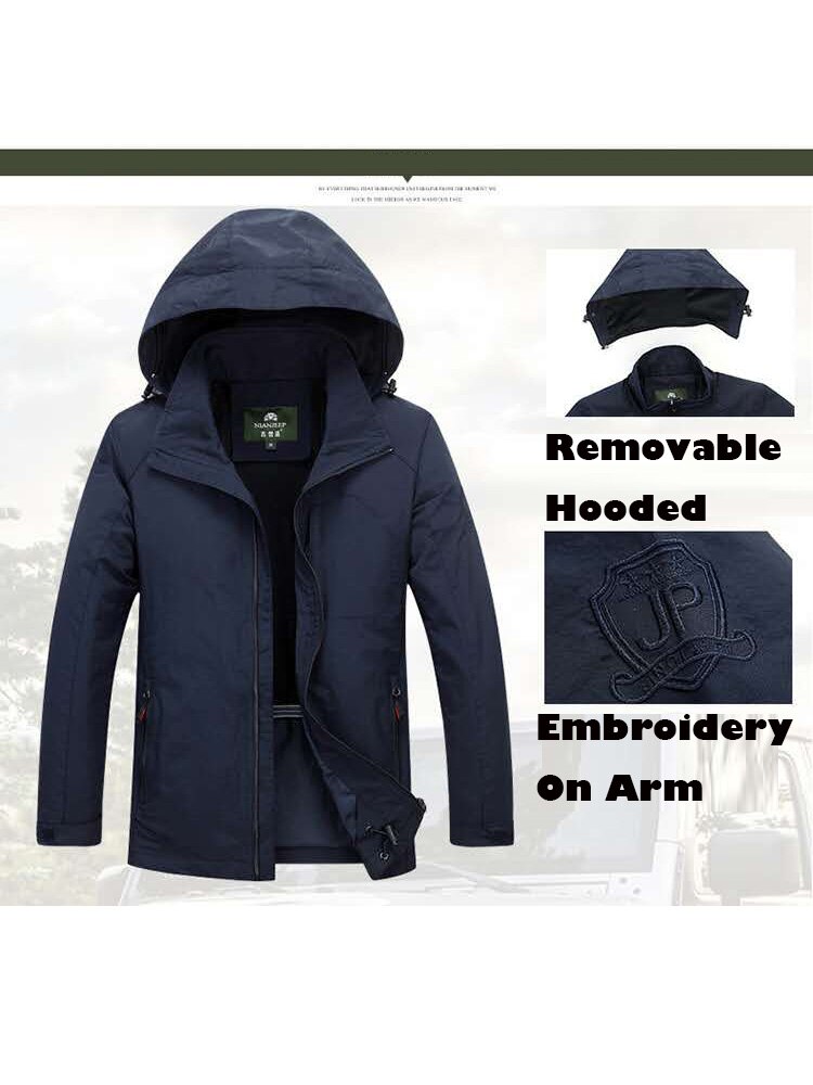 Mens chaqueta de piel chaquetas de Hip Hop hombres béisbol desmontable con capucha de ropa con forro de cuero de alta de pie Casual Slim
