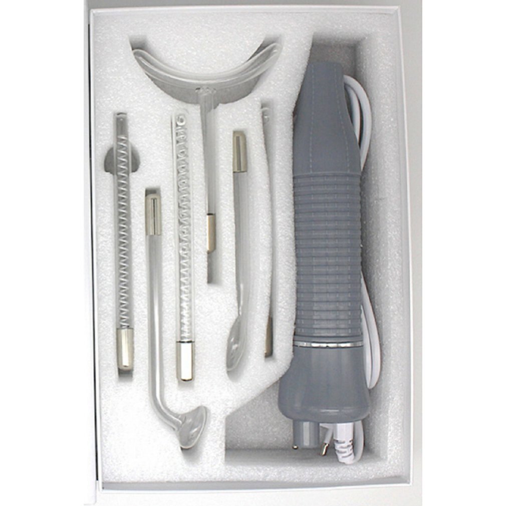 Apparatus High Frequency Facial Machine For Hair Face Anti Aging Therapy Pimple Tool Fusion Neon+Argon Wands Skin Beauty