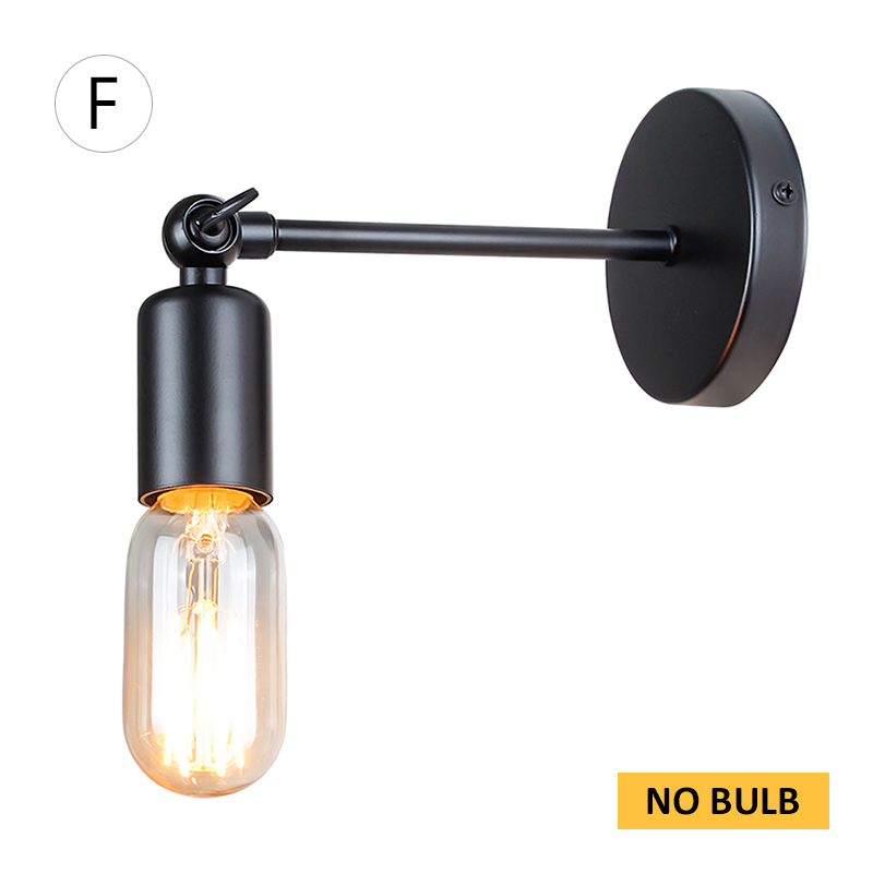 Verstelbare Arm Lamp Vintage Wandlamp Industriële Stijl - E27, Koper, Verstelbare Arm, Zonder Lamp E27 Wandlamp Koper