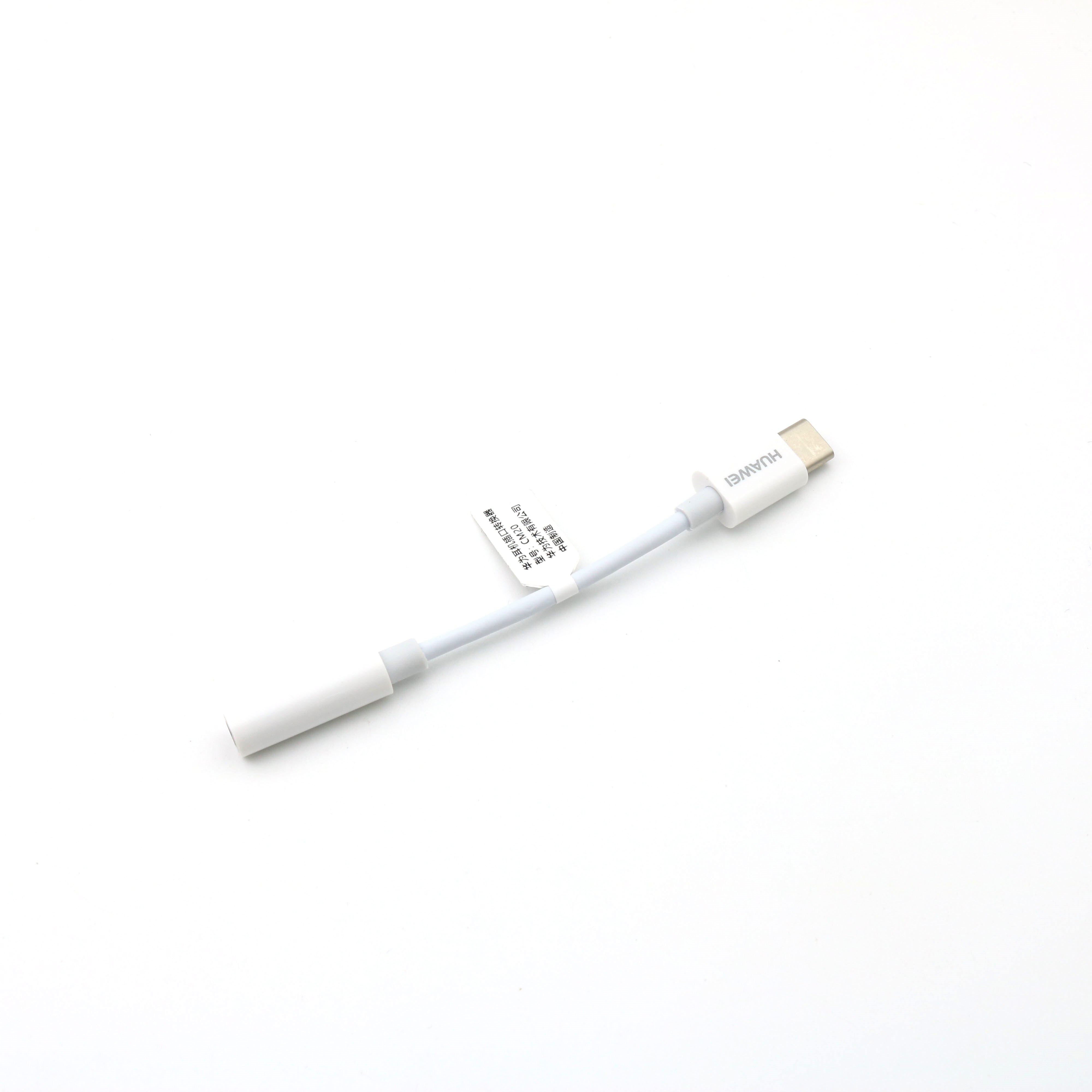2PCS 3,5 Jack Typ C Kopfhörer Kabel USB C zu 3,5mm AUX Kopfhörer Adapter Für Huawei Mate 10 20 P20 Pro Audio Kabel: One pac
