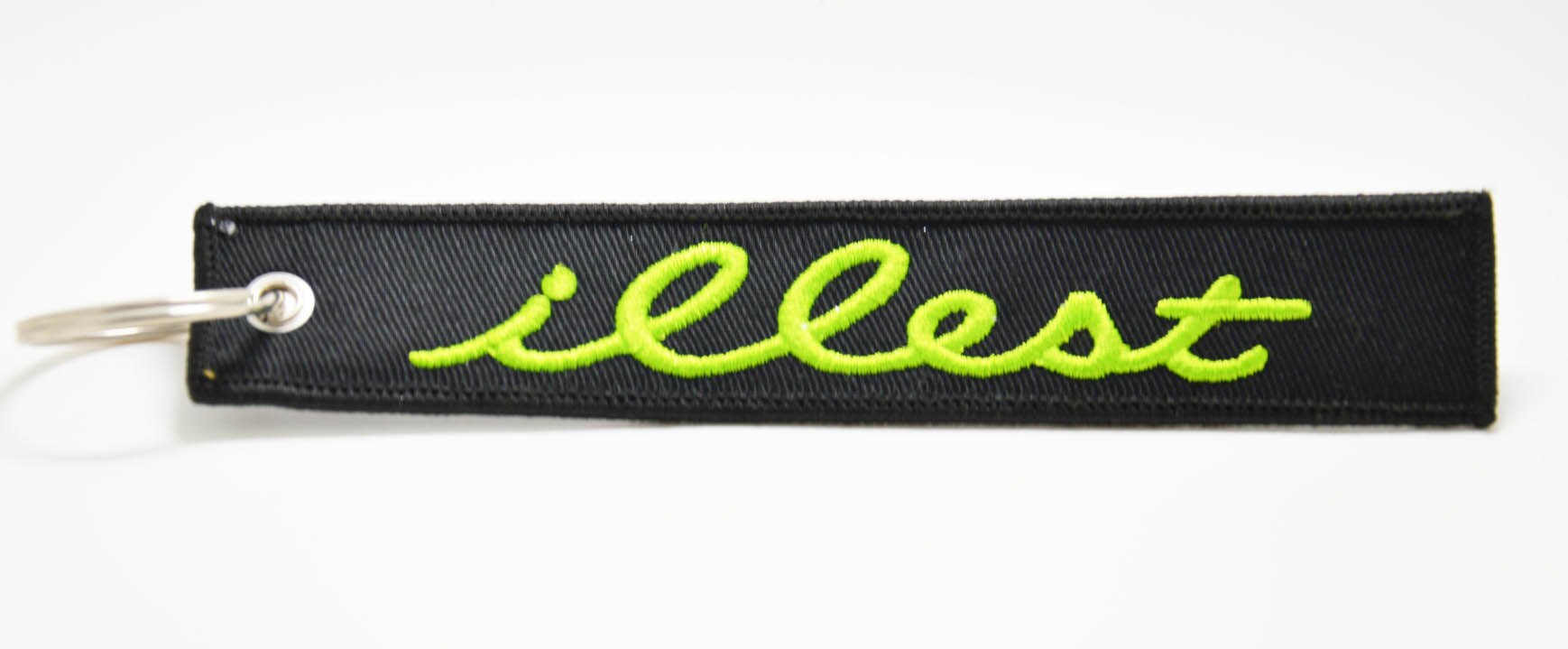 Sleutelhanger met hartslag voor motorrijders, sieradenborduurwerk, sleutelhanger voor auto en motorfiets.: 3