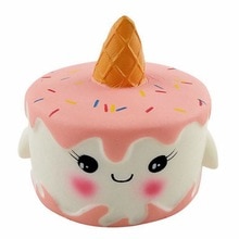 Cute jumbo Squishy Unicorn Cake Food Scented horse Food Slow Rising Funny Gadgets Anti Stress Novelty Antistress Toys Toy
