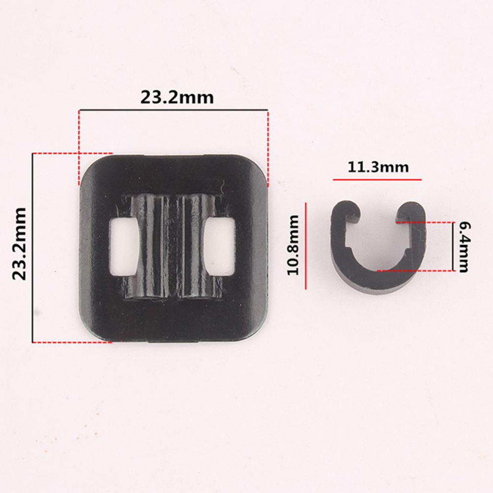 Remkabel Clip Duurzaam Anti-Kras Betrouwbare Bike Kabel Klem Tubing Vastmaakzitting Voor Mountainbike Fiets Kabels