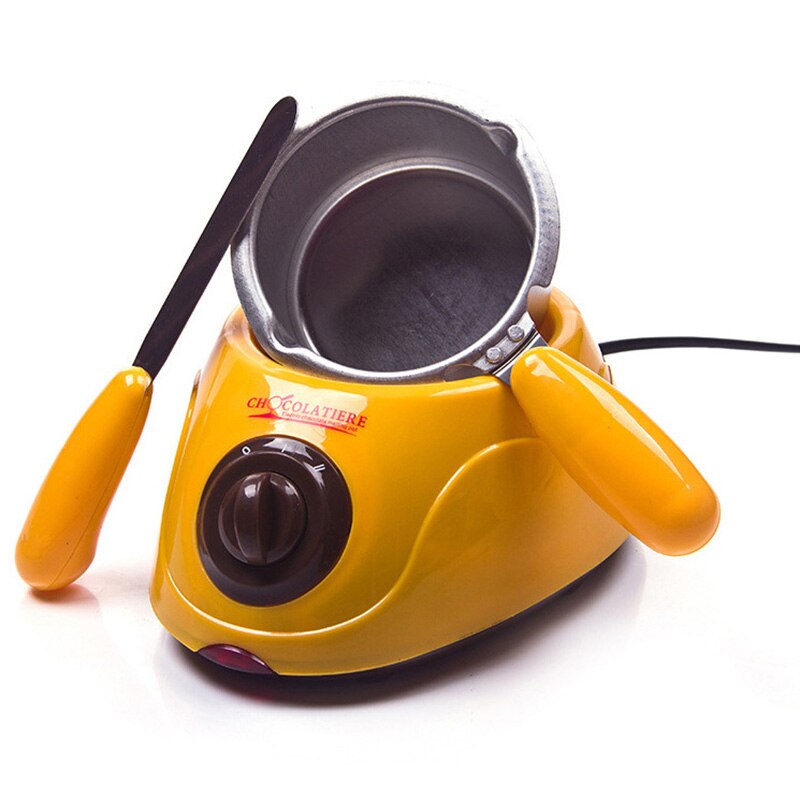 Electric Chocolate Candy Melting Pot Electric Melter Machine Diy Kitchen Tool-Yellow Us Plug Pink