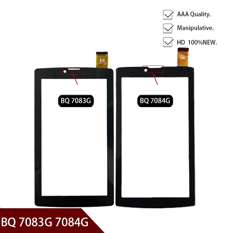 Original 7 inch Tablet touch for BQ 7083G BQ 7084G touch screen digitizer glass replacement repair panel