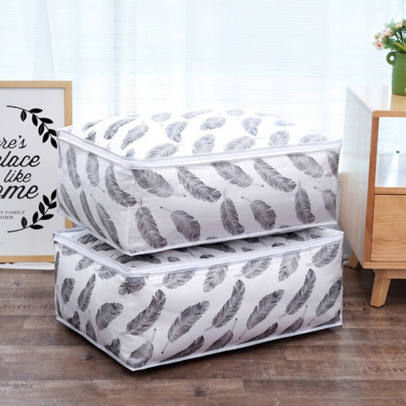 Opvouwbare opbergtas, quilt, kussen, deken, organizer, vochtbestendige opbergtas voor kleding, thuis, kast, kleding, sorteerzakken, 2 maten