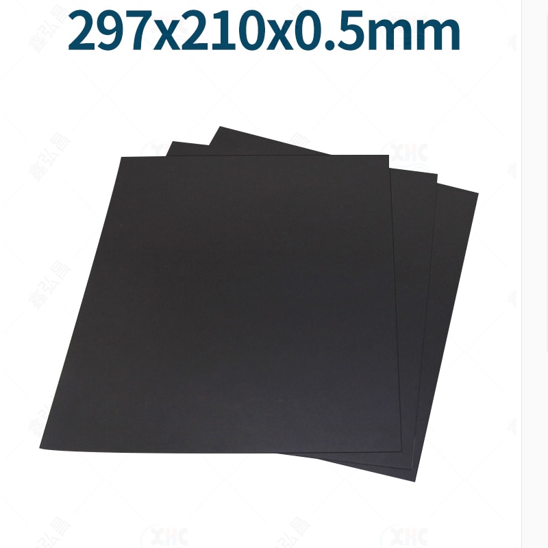 3/5/10pcs Magnet sheet A4 Flexible Magnetic Strip Rubber Magnet Tape thickness 0.5mm