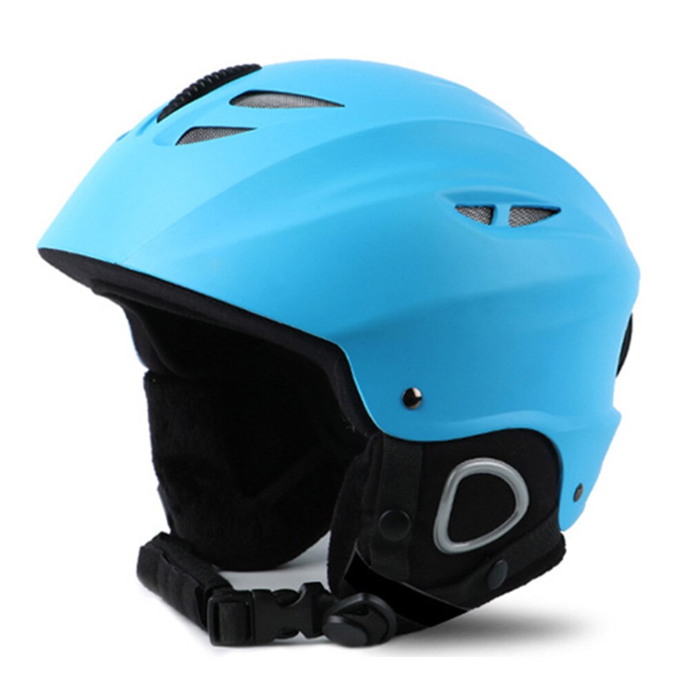 Enfants Ski casque sécurité demi couvert Anti choc intégralement moulé réglable Snowboard respirant extérieur boucles Sports